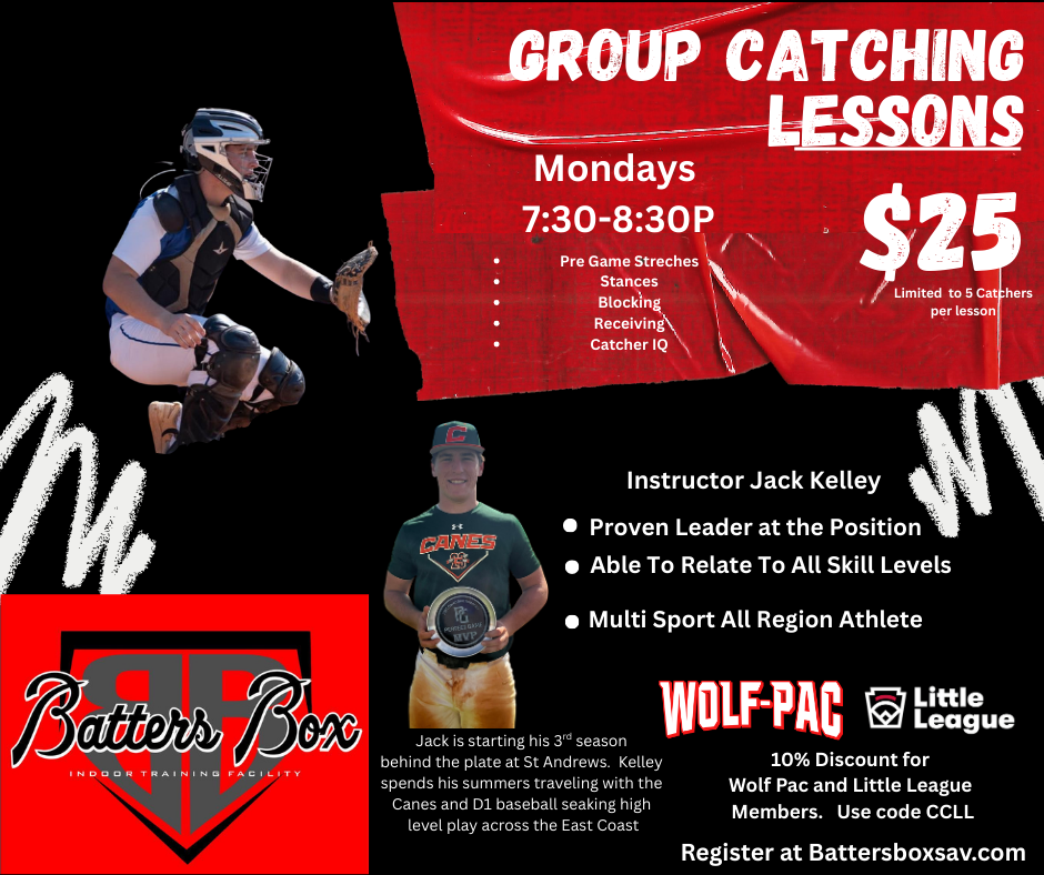 Group Catching Lessons With Jack Kelley