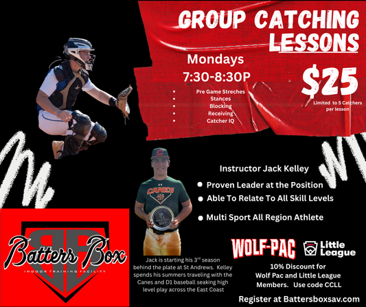 Group Catching Lessons With Jack Kelley